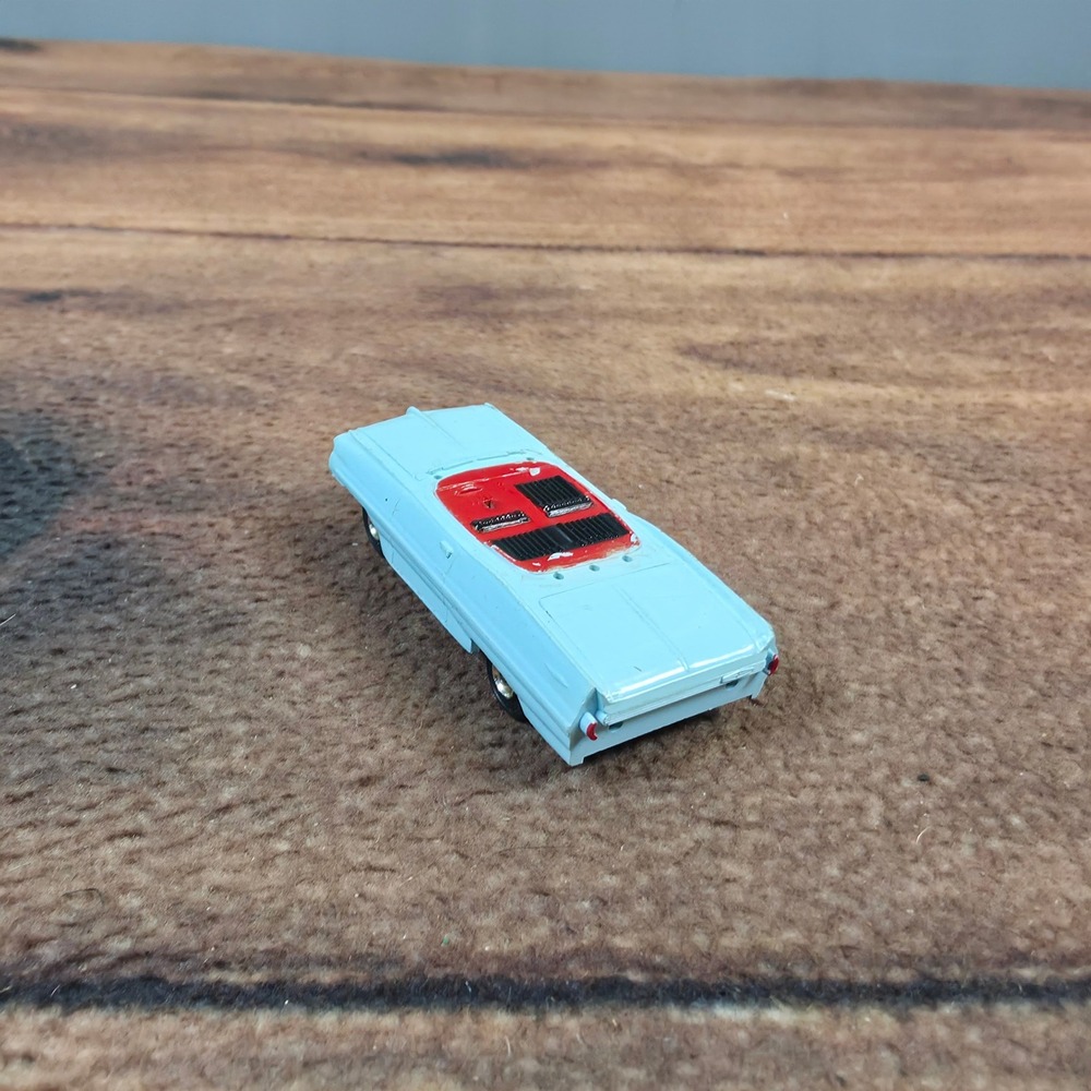 Atlas Slot Car HO Scale Light Blue Fair Vintage 1960s Racing Model - Picture 4 of 8